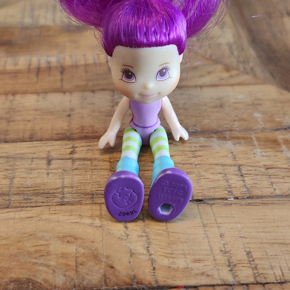Strawberry shortcake 2008 Hasbro plum pudding 3" - Picture 2 of 5